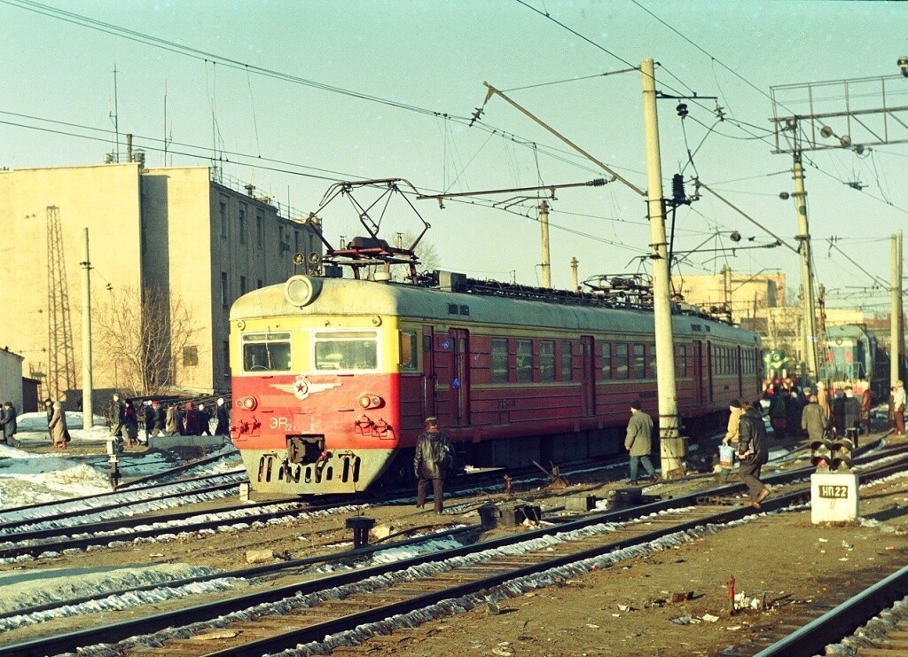 Railway nineties - A train, Railway, 90th, Made in USSR, The photo, Longpost