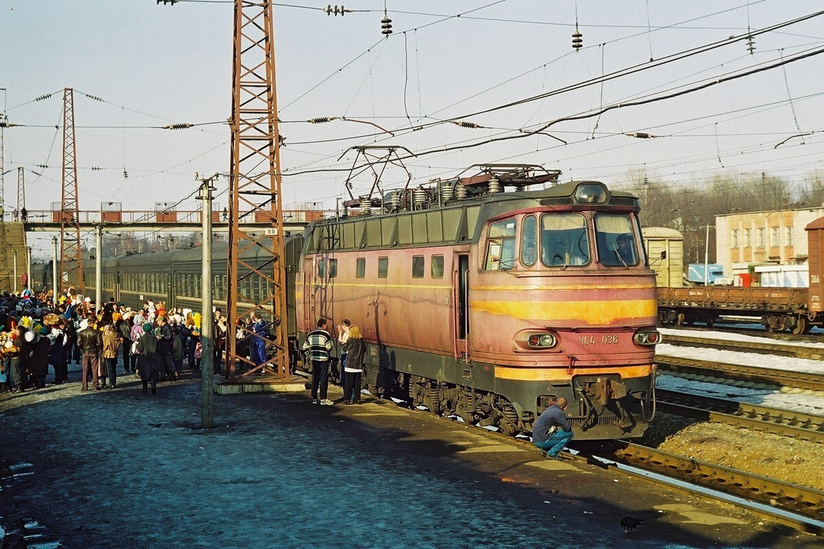 Railway nineties - A train, Railway, 90th, Made in USSR, The photo, Longpost