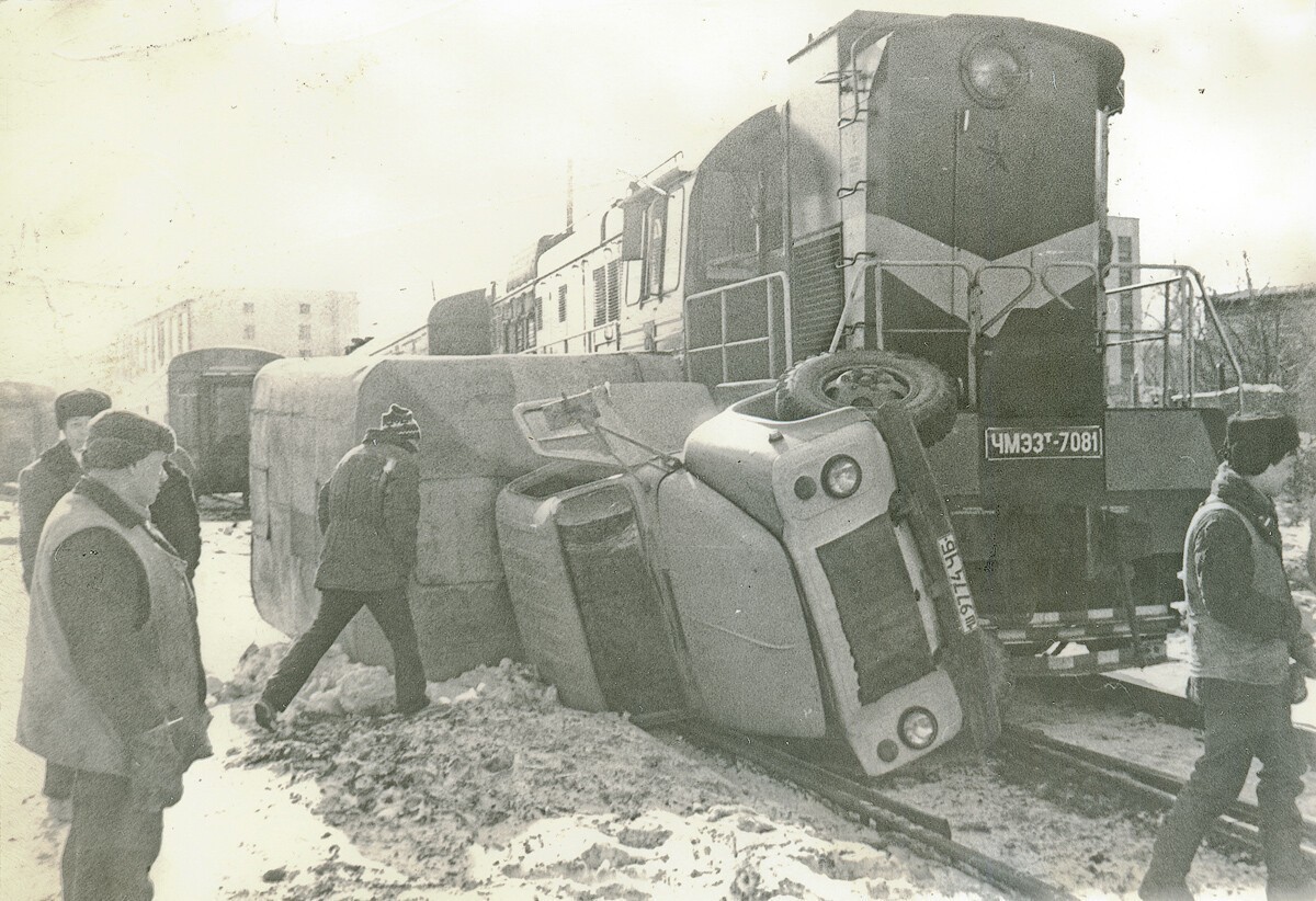 Railway nineties - A train, Railway, 90th, Made in USSR, The photo, Longpost