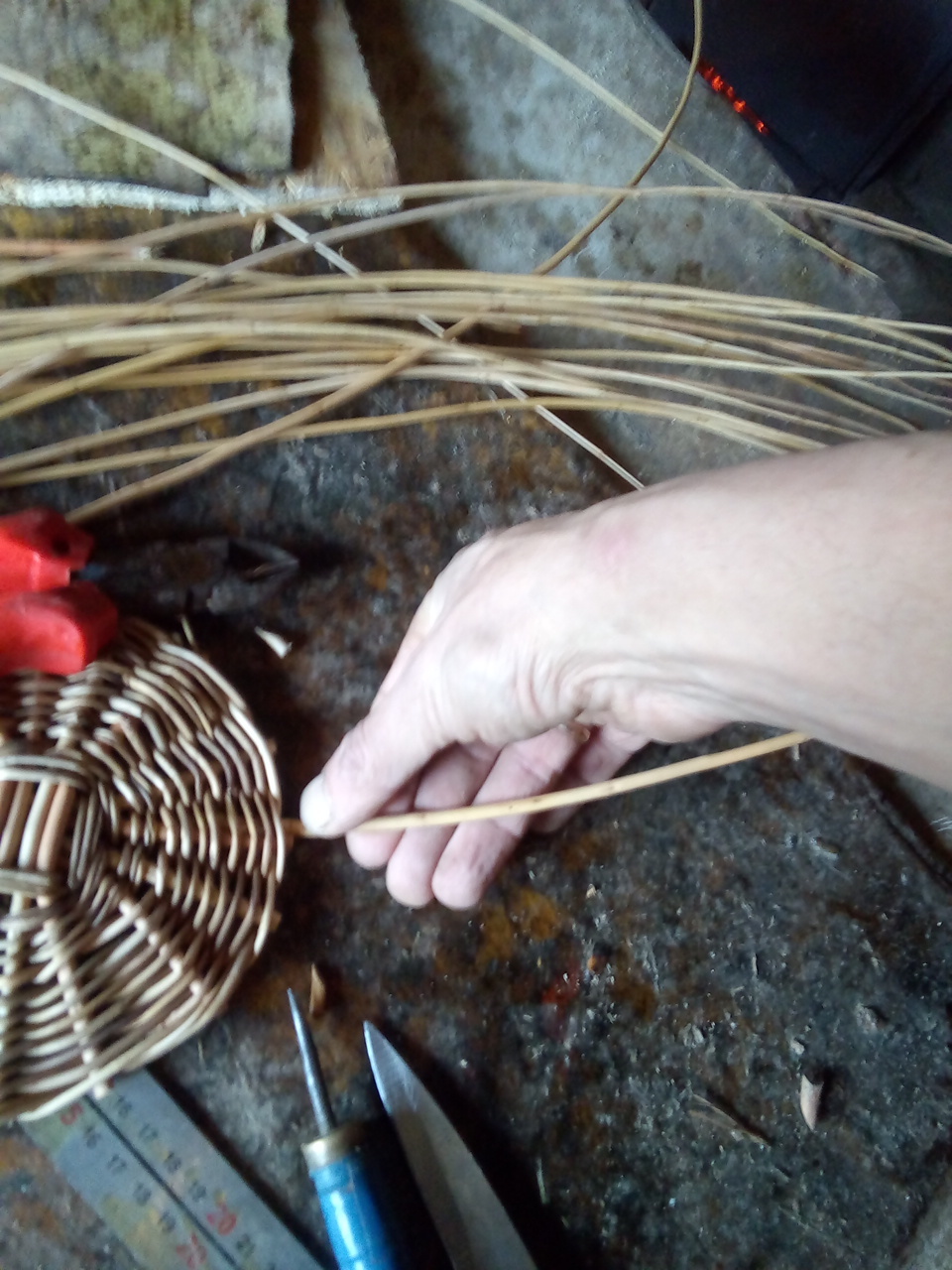 Craft. Basket - My, With your own hands, Weaving, Longpost, Needlework with process