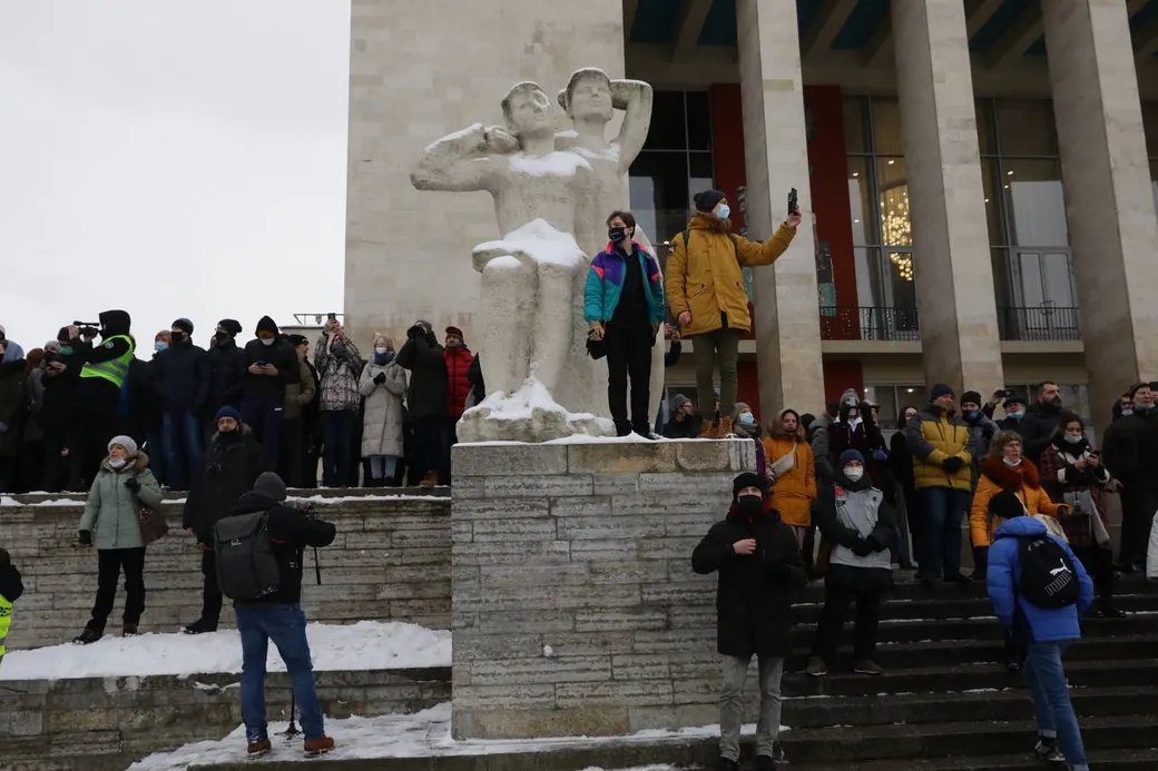 Protests in Russia. January 31 - Politics, news, Russia, Protest, Alexey Navalny, Opposition, Video, Longpost