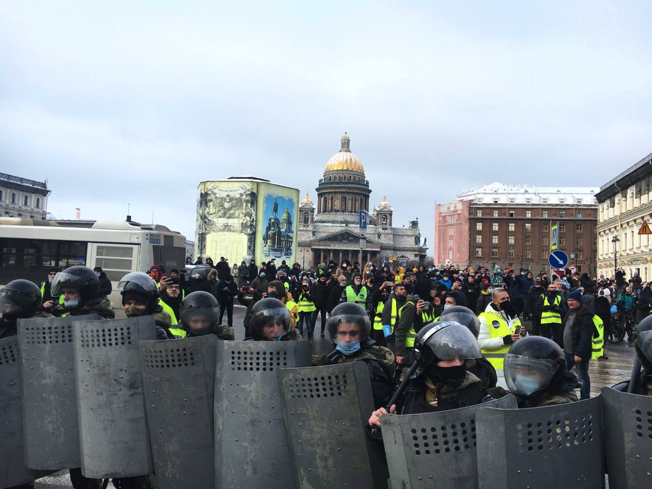Post #7992120 - Politics, Overclocking, Protest, Russia, Rally, Saint Petersburg, Alexey Navalny, Vladimir Putin, Rosgvardia, Video, Longpost, Negative