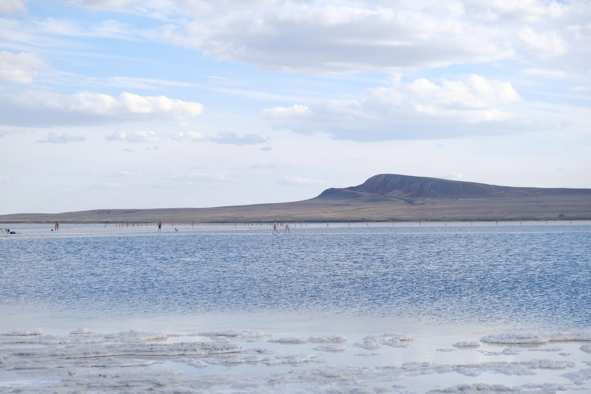 Baskunchak and his UAZ - My, Travel across Russia, Travels, Baskunchak, Astrakhan Region, Salt Lake, Longpost