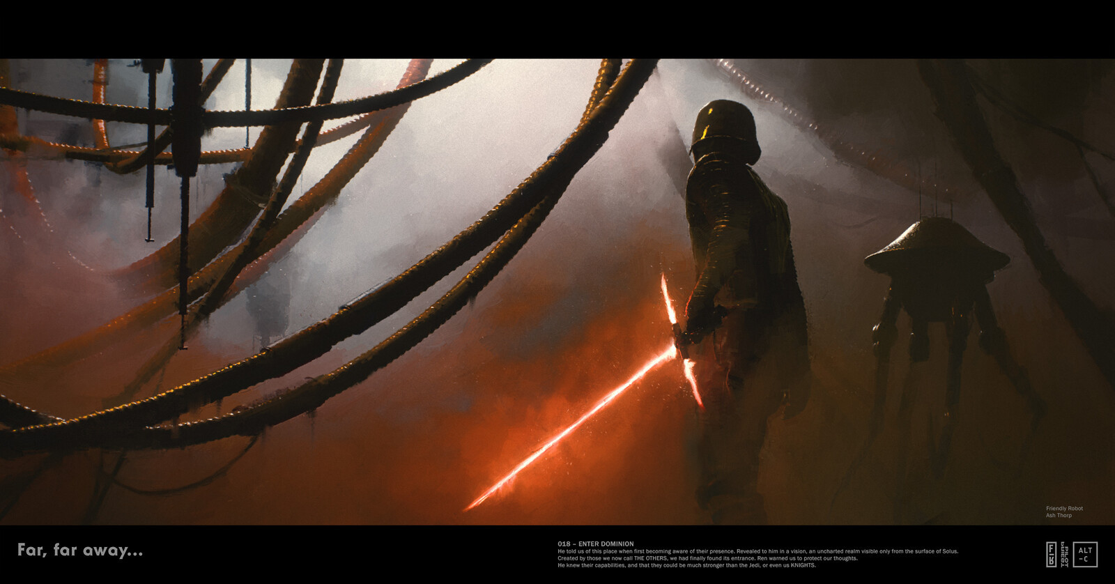 STAR WARS by Friendly Robot - Art, Star Wars, Longpost, A selection