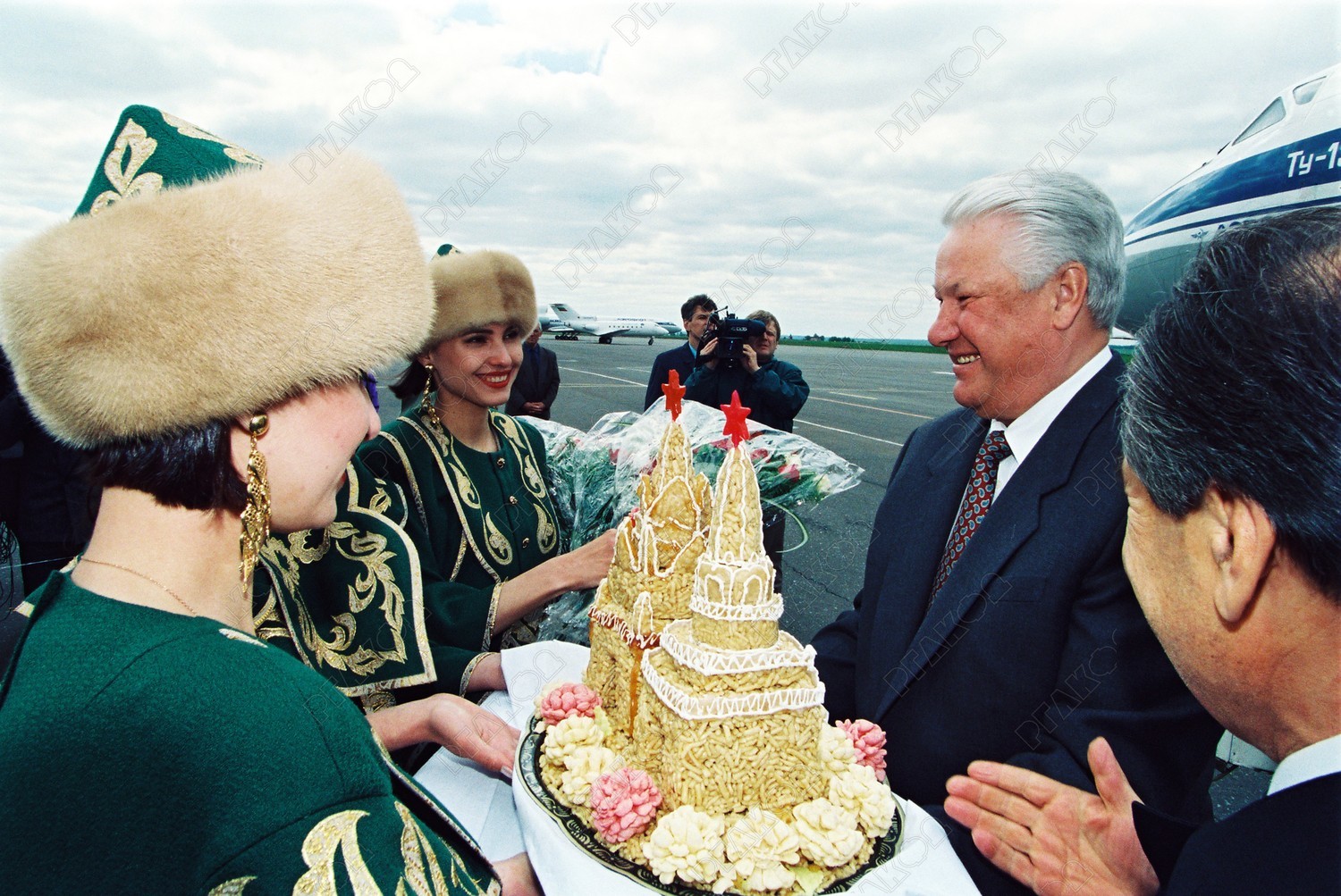 Ельцин в Татарстане