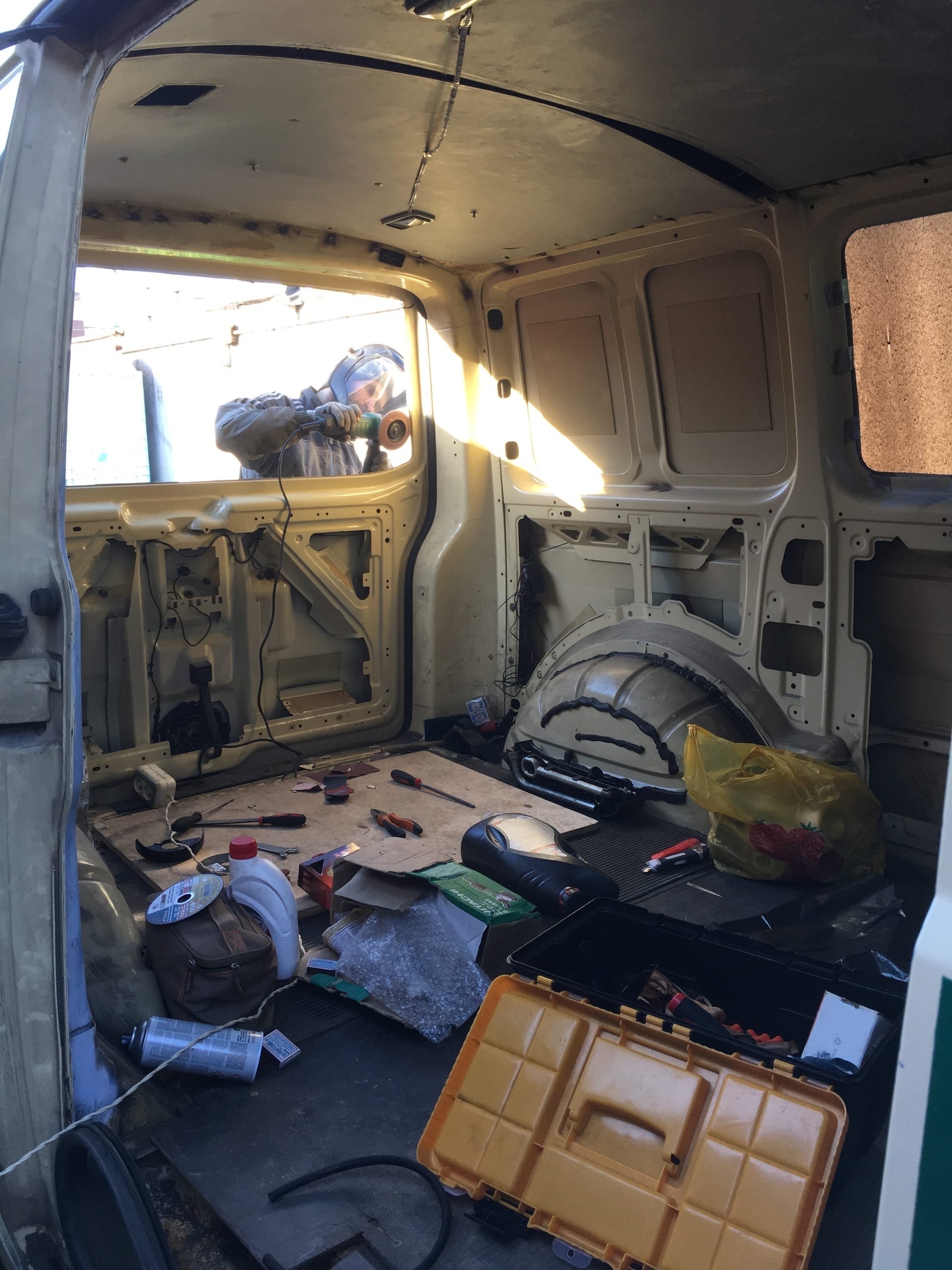 Motorhome from an armored car, part 2 - My, House on wheels, Vanlife, Road trip, With your own hands, Armored car, Volkswagen, Life hack, Four-wheel drive, Longpost