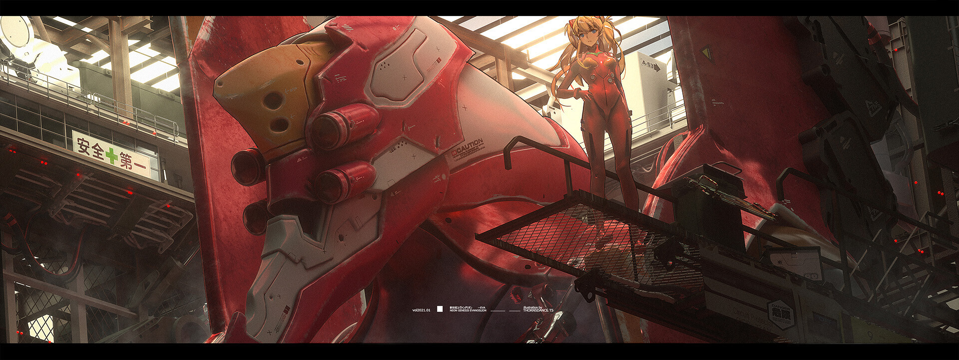 Evangelion - Anime, Anime art, Evangelion, Asuka langley