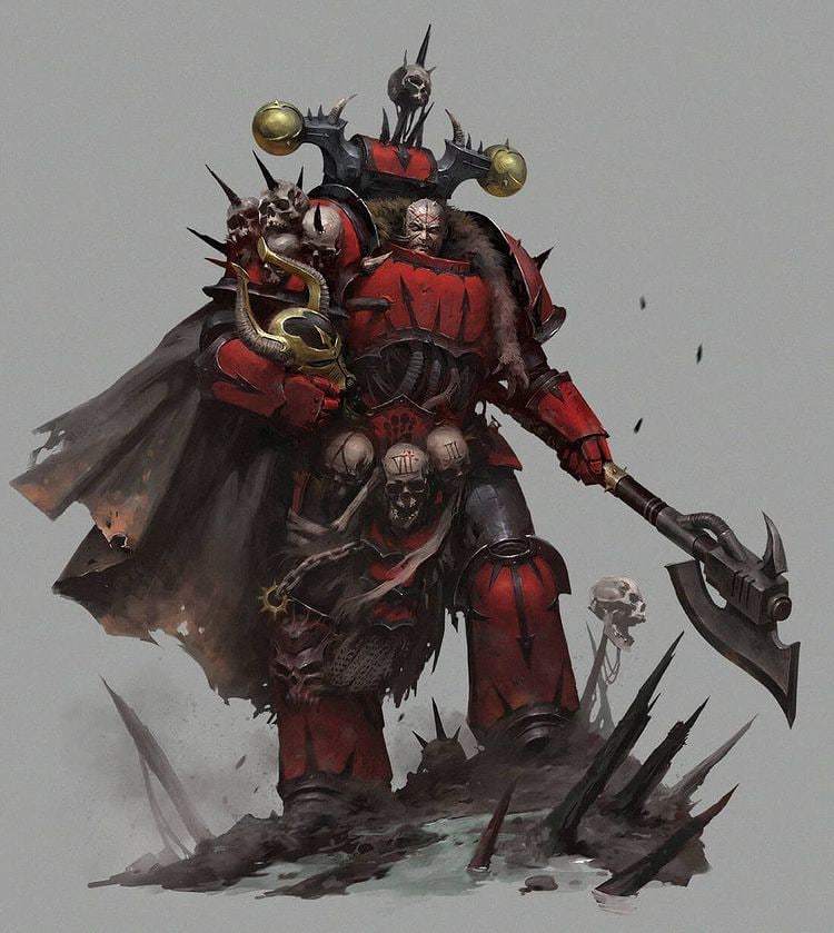 Chaos space marine - Warhammer 40k, Chaos space marines, Jaime Martinez