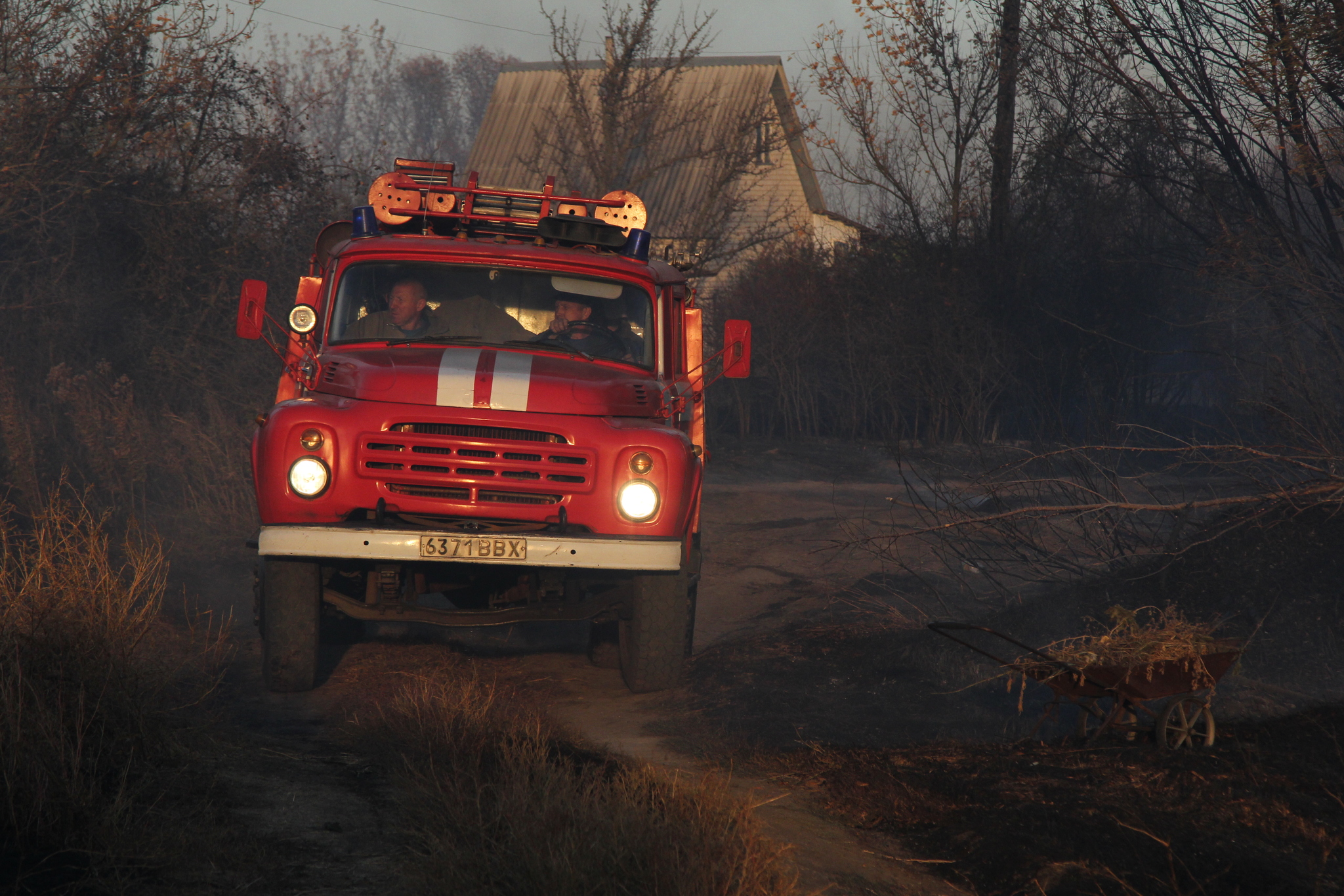 The work of firefighters, part 3 - My, The photo, Reportage, Fire, Firefighters, Voronezh, Longpost