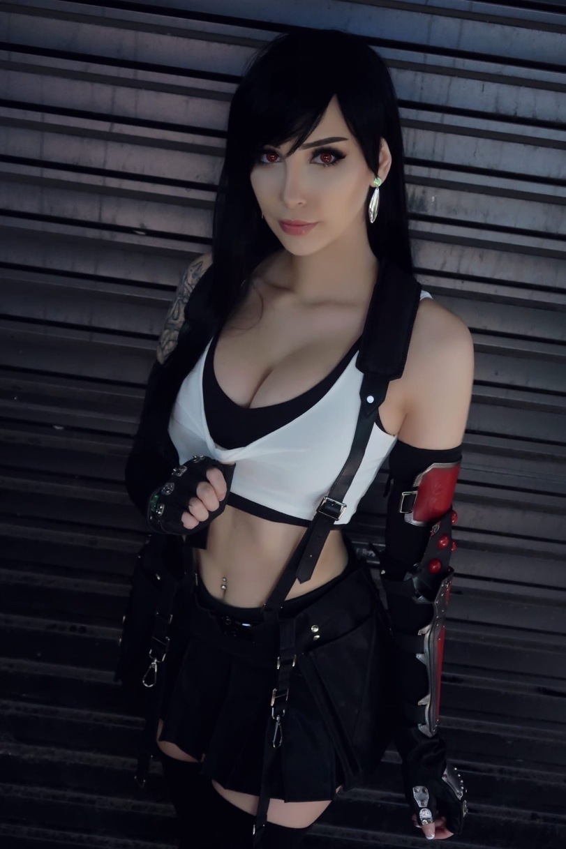 Косплей Tifa Lockhart - NSFW, Tifa Lockhart, Final Fantasy VII, Длиннопост, Косплей, Девушки, Beke Jacoba, Попа