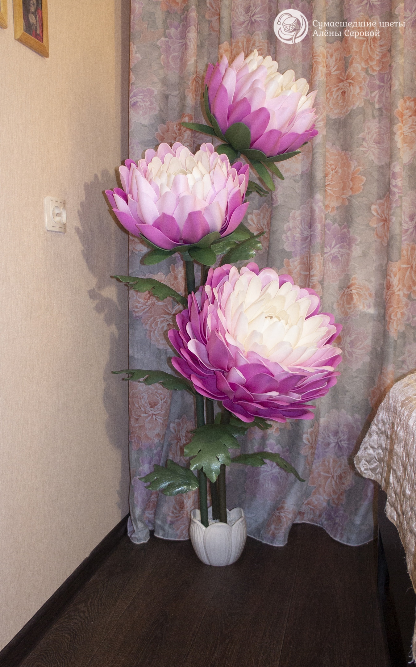 Роза шляпка на голову из изолона( светящаяся). DIY/МК Роза шляпка на голову из изолона( светящаяся). DIY/МК