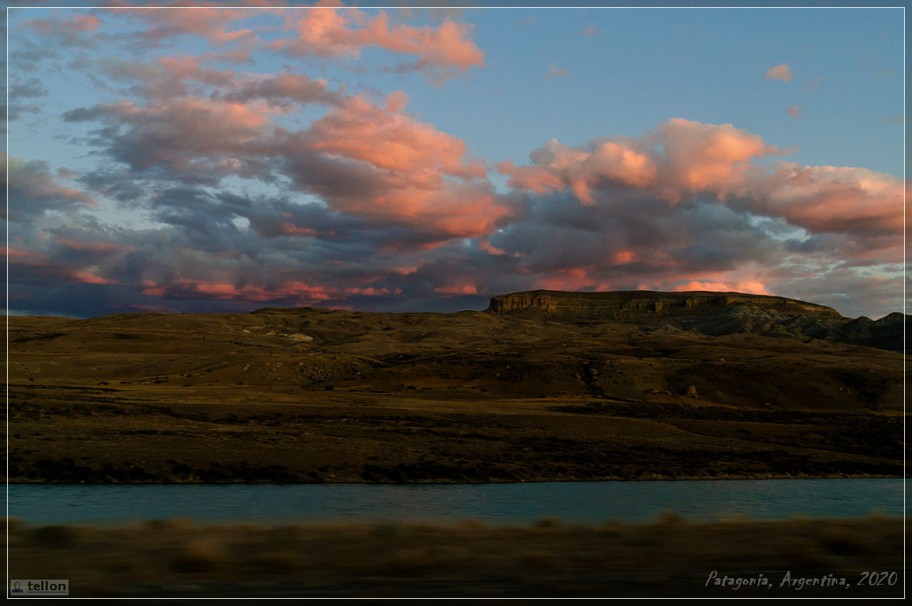 Between lakes and mountains - My, Argentina, Patagonia, The mountains, Lake, Road, Road trip, Longpost