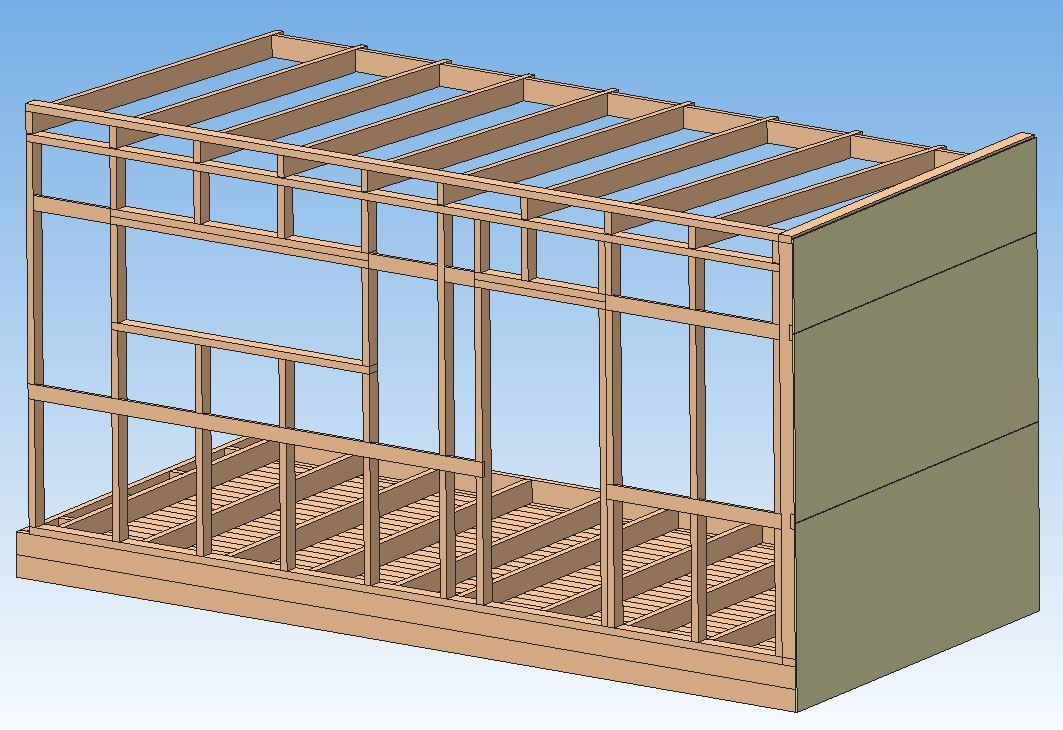 Household block for a summer residence. Help with advice and criticism - My, No rating, Building, Dacha, Hozblock, Longpost