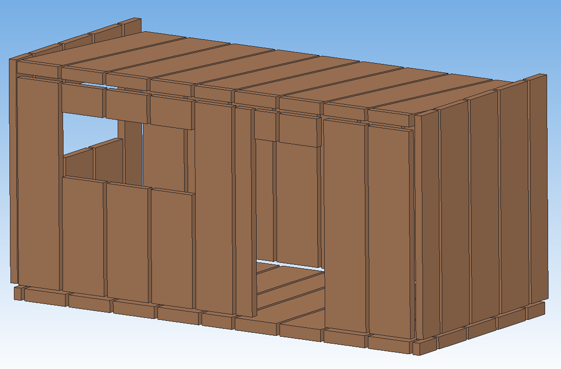 Household block for a summer residence. Help with advice and criticism - My, No rating, Building, Dacha, Hozblock, Longpost