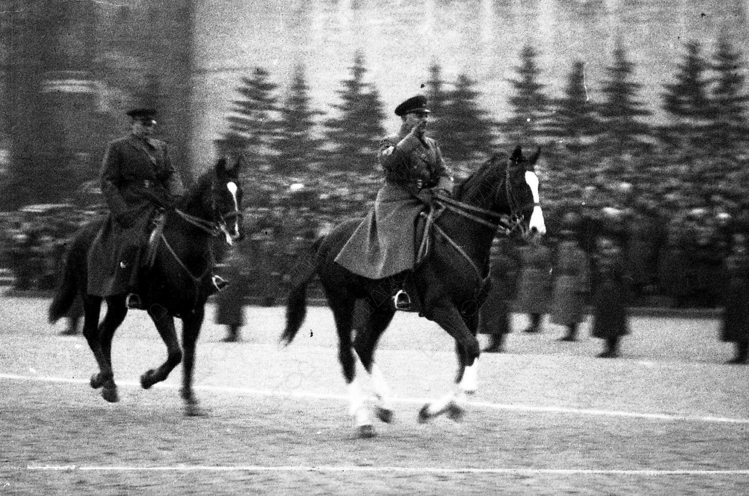 Marshal of the Soviet Union Voroshilov (archive photos) - My, Rgakfd, Klim Voroshilov, Historical photo, Archive of film and photo documents, Longpost