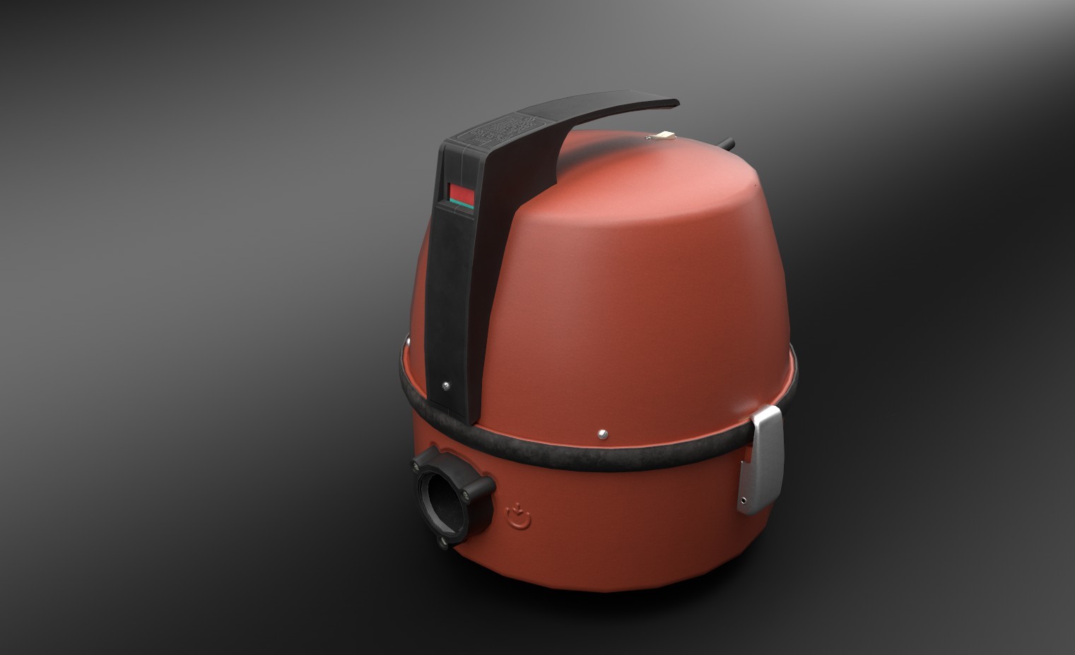 Everyone has their own cockroaches in their heads or “Render of the vacuum cleaner Vikhr-8a 2: Working on mistakes” or a look into the past years later... - My, 3D graphics, A vacuum cleaner, Soviet technology, Life path, 3D modeling, Longpost