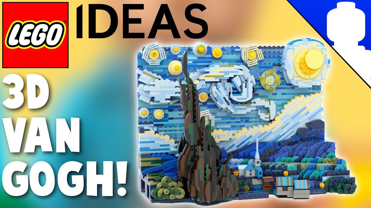 Continuation of the post “New Lego IDEAS sets” - Lego, Ideas, Van Gogh's Starry Night, Reply to post