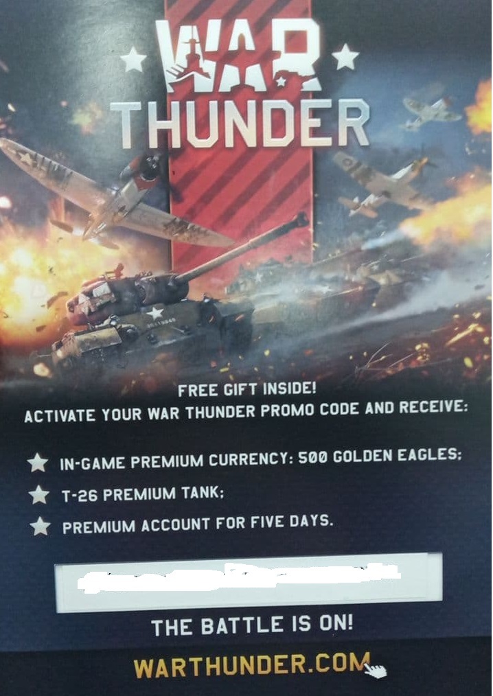 STOP! No more! Free keys for the game War Thunder - My, War thunder, Bonus Code