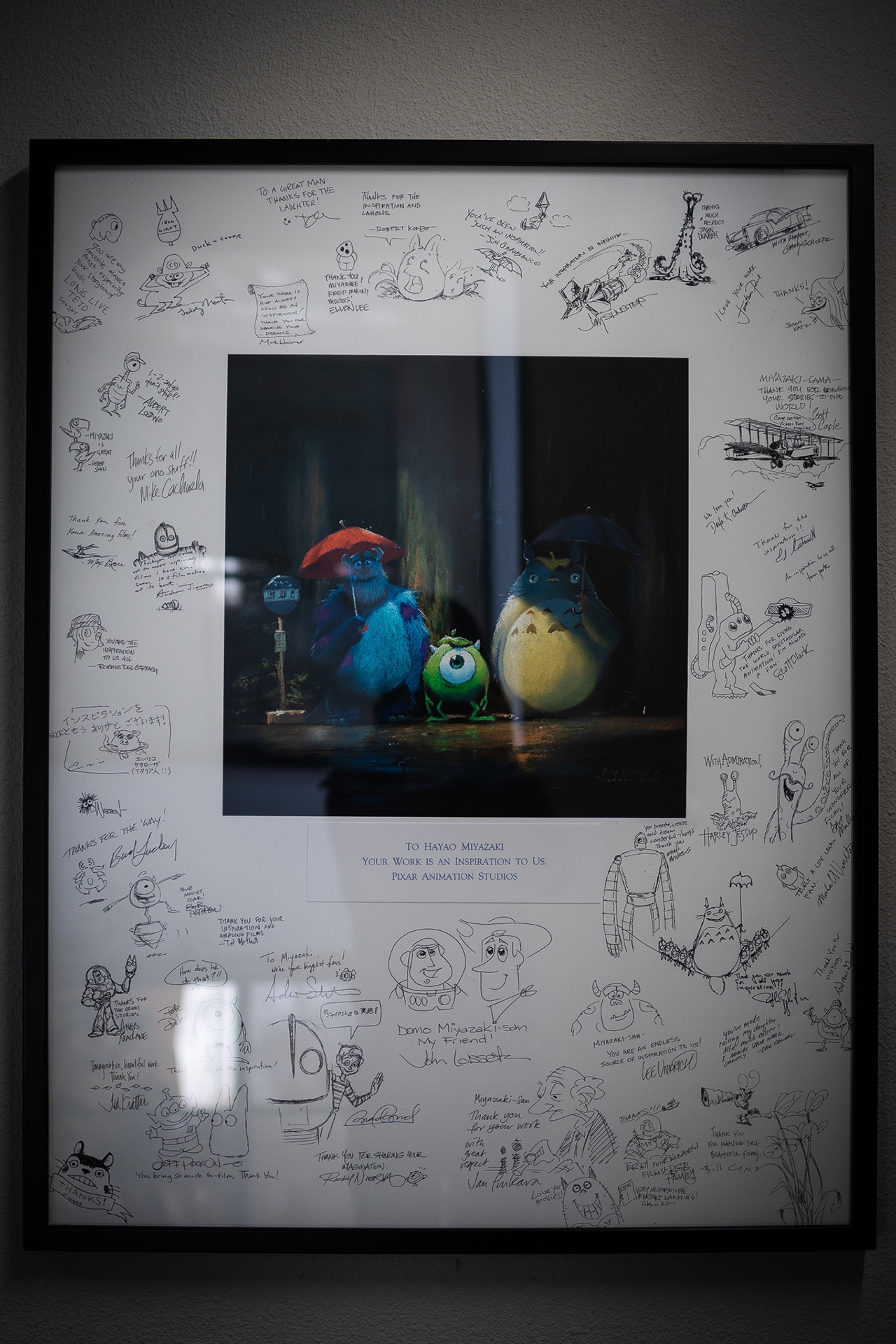 Gift from Pixar Studio - My, Pixar, Studio ghibli, Longpost