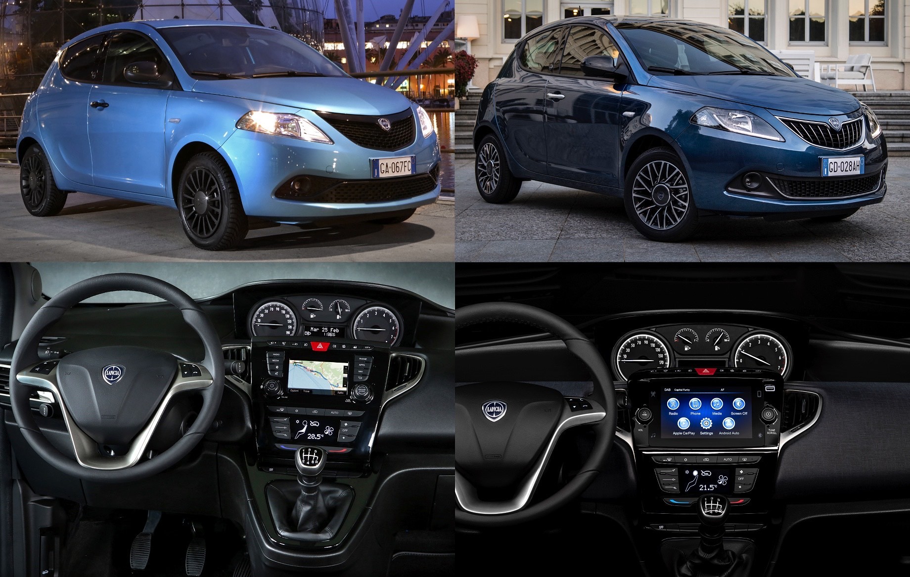 Хэтч Lancia Ypsilon получил современную медиасистему - Lancia, Рестайлинг, Авто, Длиннопост