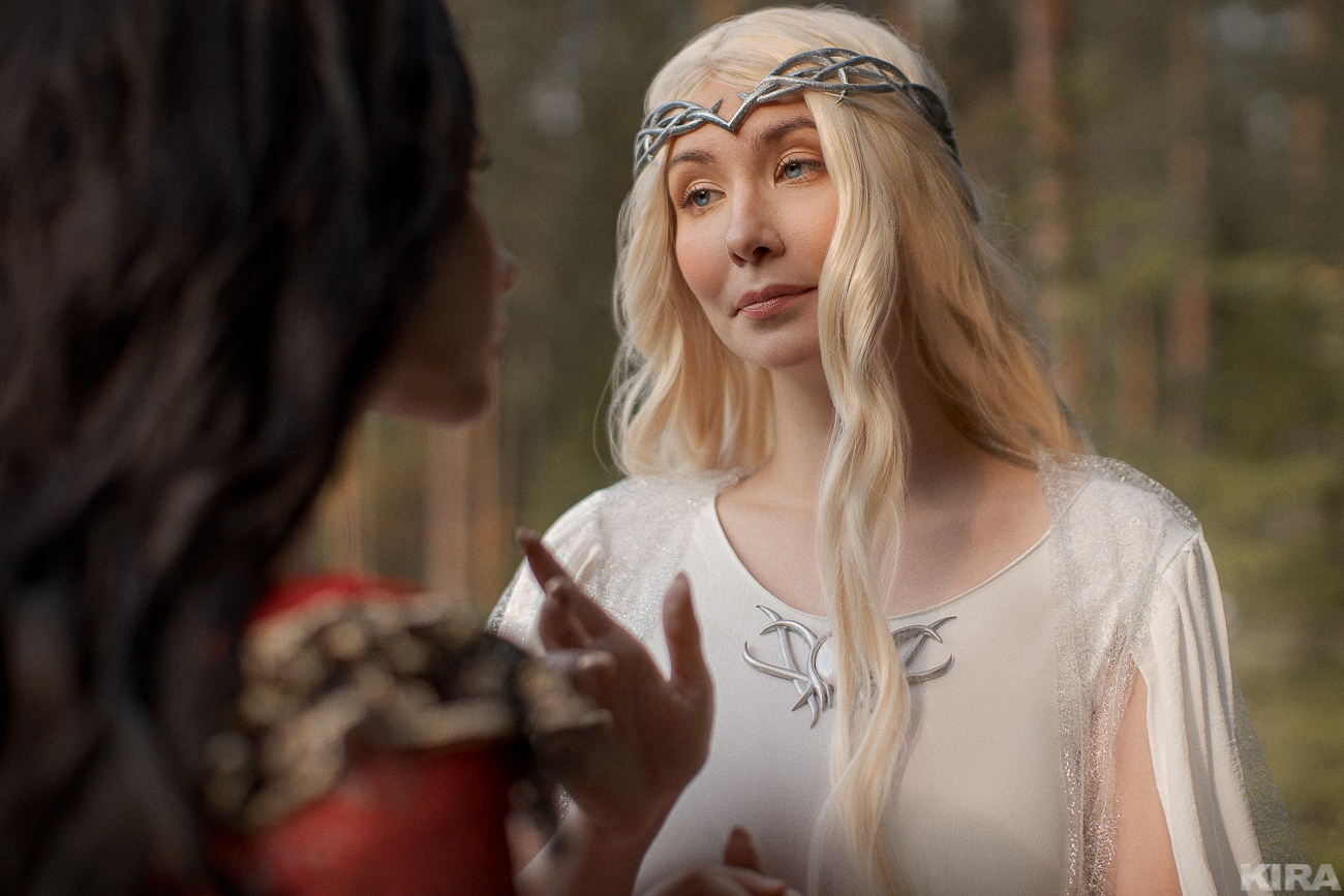 The Lord of the Rings (cosplay) - Cosplay, Lord of the Rings, Girls, Galadriel, Arwen, Longpost, Kmitenkova_photoarts