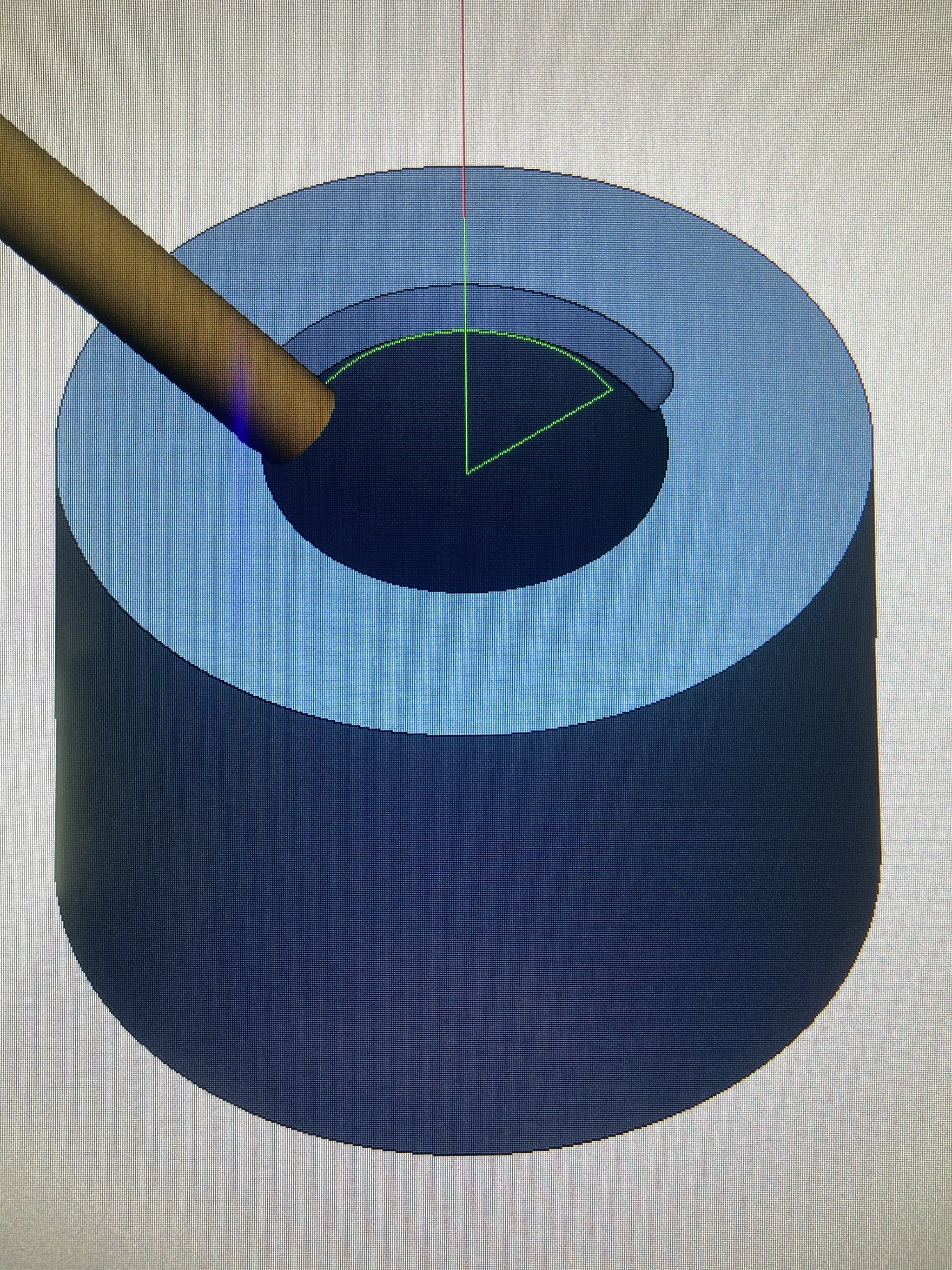 So, let's start talking about universal UPeshki. In my case, this is a universal program for chamfering. Siemens Sinumeric 840 5axes - My, CNC, Siemens, Milling machine, g-Code, Longpost