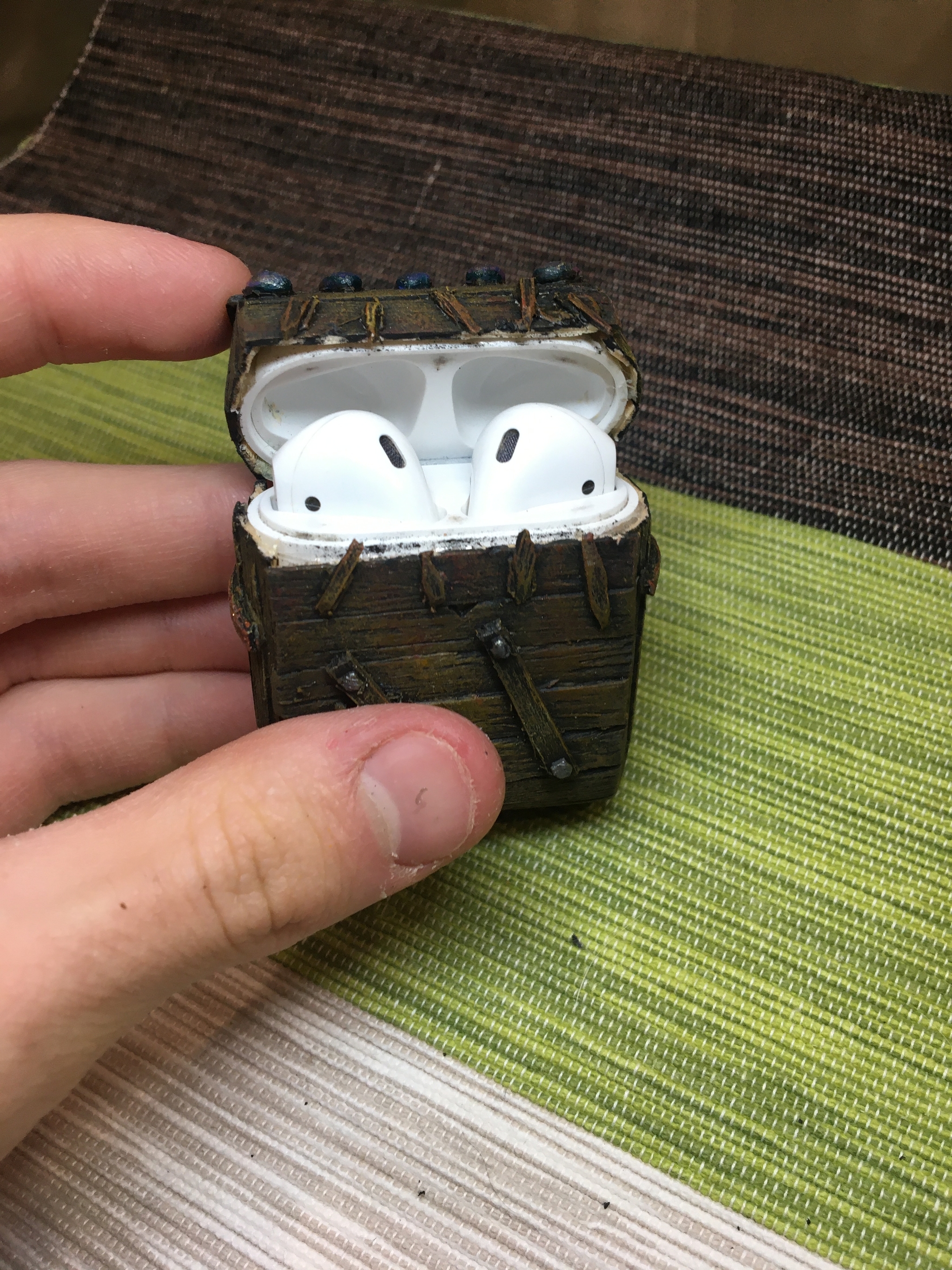 AirPods Mimic turned out beautifully, I think so - My, Dungeons & dragons, AirPods, Longpost