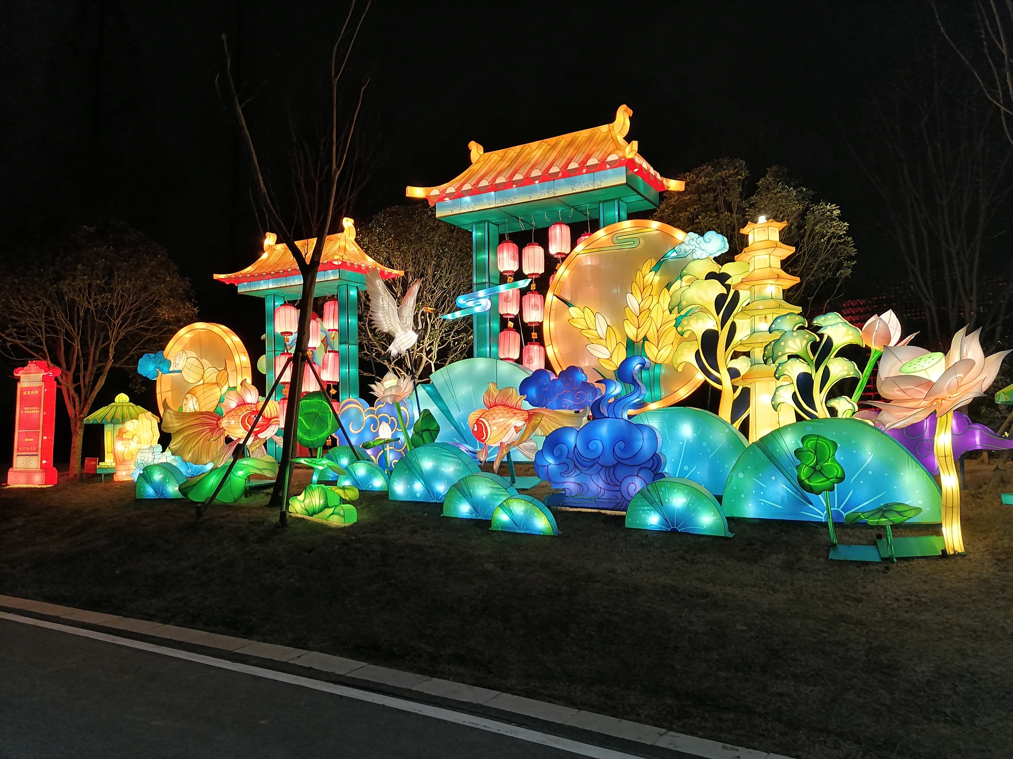 Lantern Festival. Jingzhou. China - My, China, Lamp, beauty, Longpost