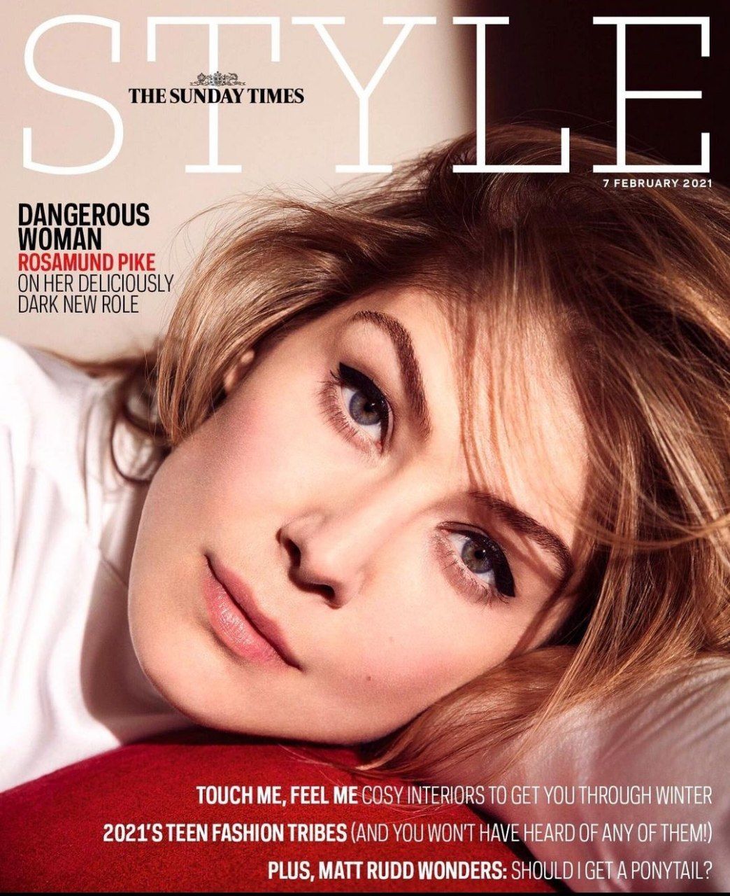 Rosamund Pike for The Style, 2021 - Rosamund Pike, Actors and actresses, PHOTOSESSION, The photo, Celebrities, Magazine, Style, 2021, Longpost