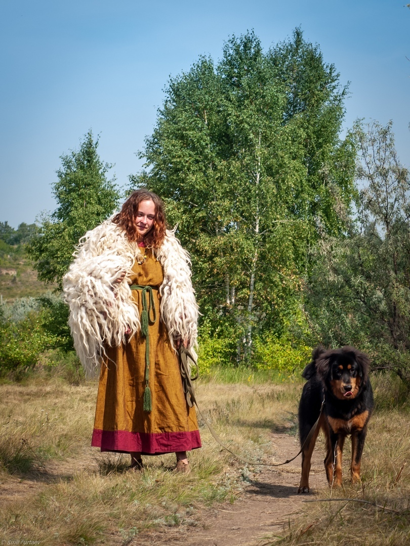 Weaving is sometimes called weaving - My, Weaving, Викинги, Reconstruction, Historical reconstruction, Spinning, Loom, Longpost