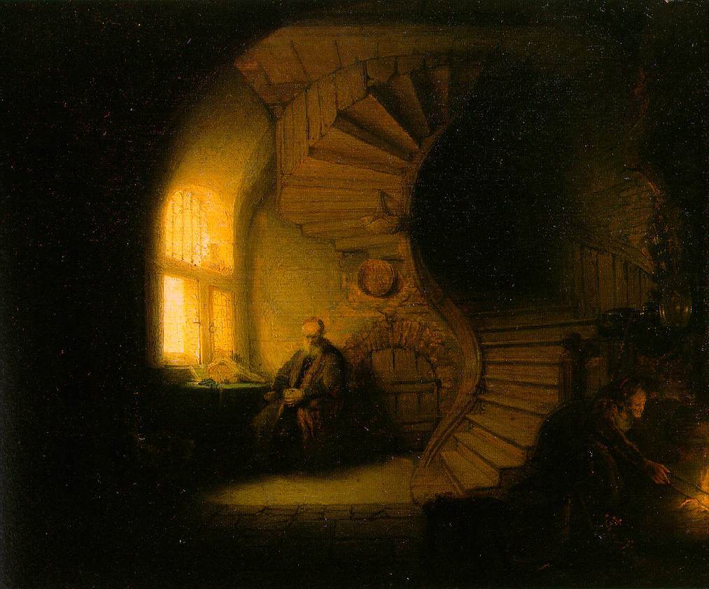 Philosopher in Meditation, Book of Tobit and Rembrandt - My, Rembrandt, Art history, Painting, Philosopher, Longpost