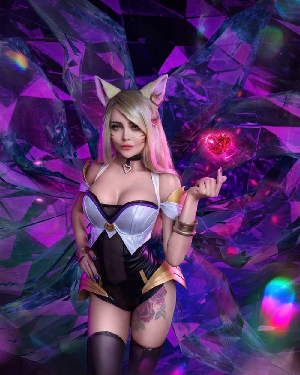 Ari, League of Legends - NSFW, Cosplay, Erotic, Girls, League of legends, Longpost, Ahri, HaneAme, Disharmonica, Kinpatsu, Jessica nigri, OICHI, Misswarmj, Lady melamori, A selection, Christina Fink