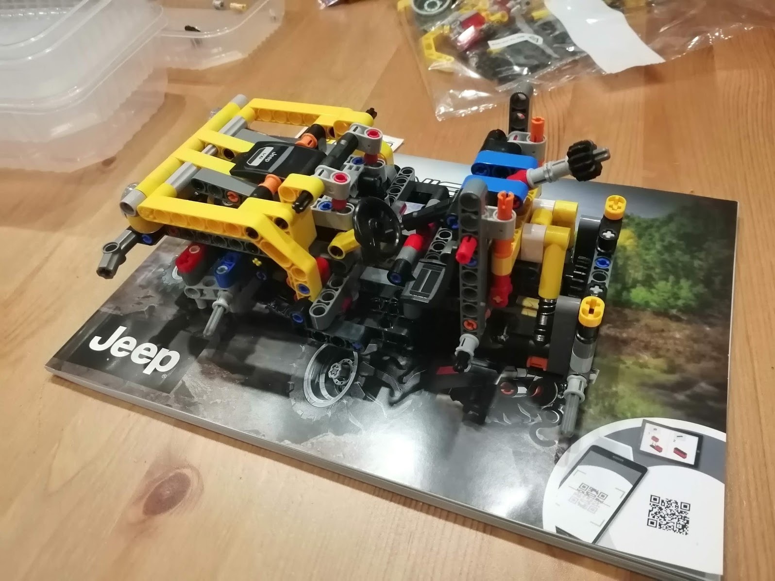 Lego Jeep Wrangler 42122 - My, Lego, Lego technic, Jeep Wrangler, Constructor, Longpost