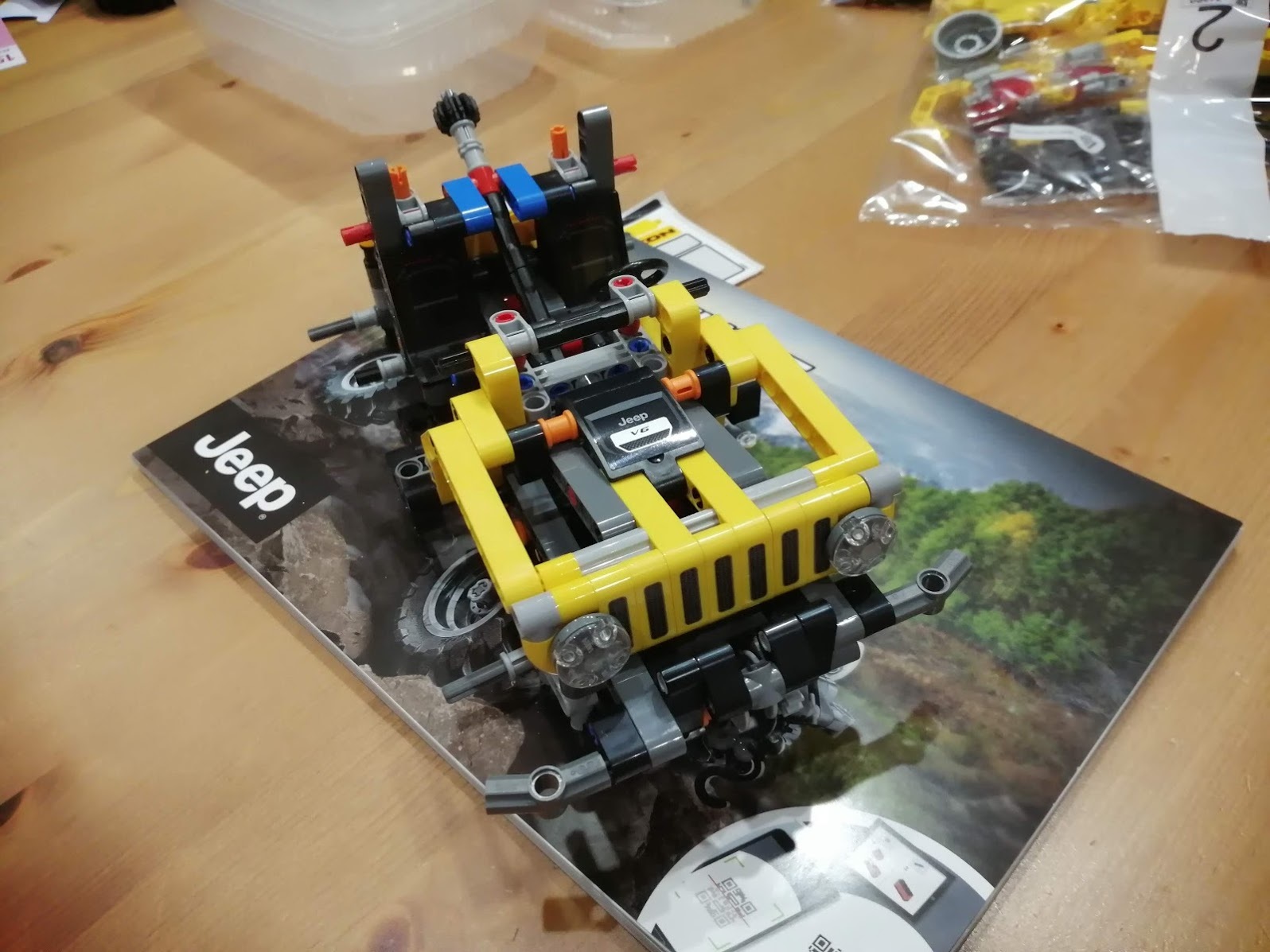 Lego Jeep Wrangler 42122 - My, Lego, Lego technic, Jeep Wrangler, Constructor, Longpost