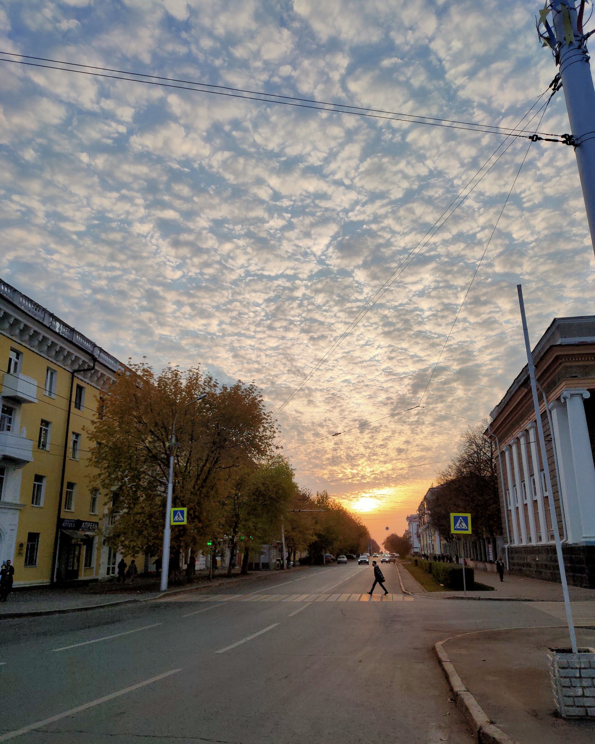 Ufa - My, Ufa, Bashkortostan, Sunset, Town, Longpost