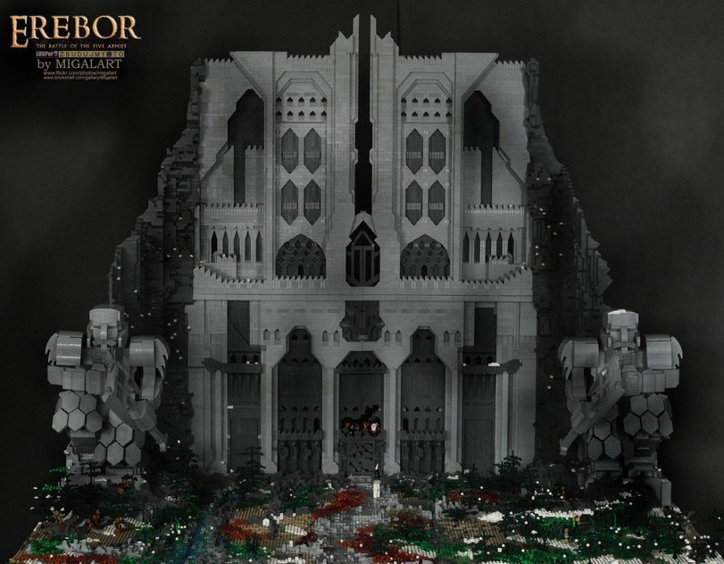 Lego Erebor - Lego, The hobbit, Tolkien, Longpost