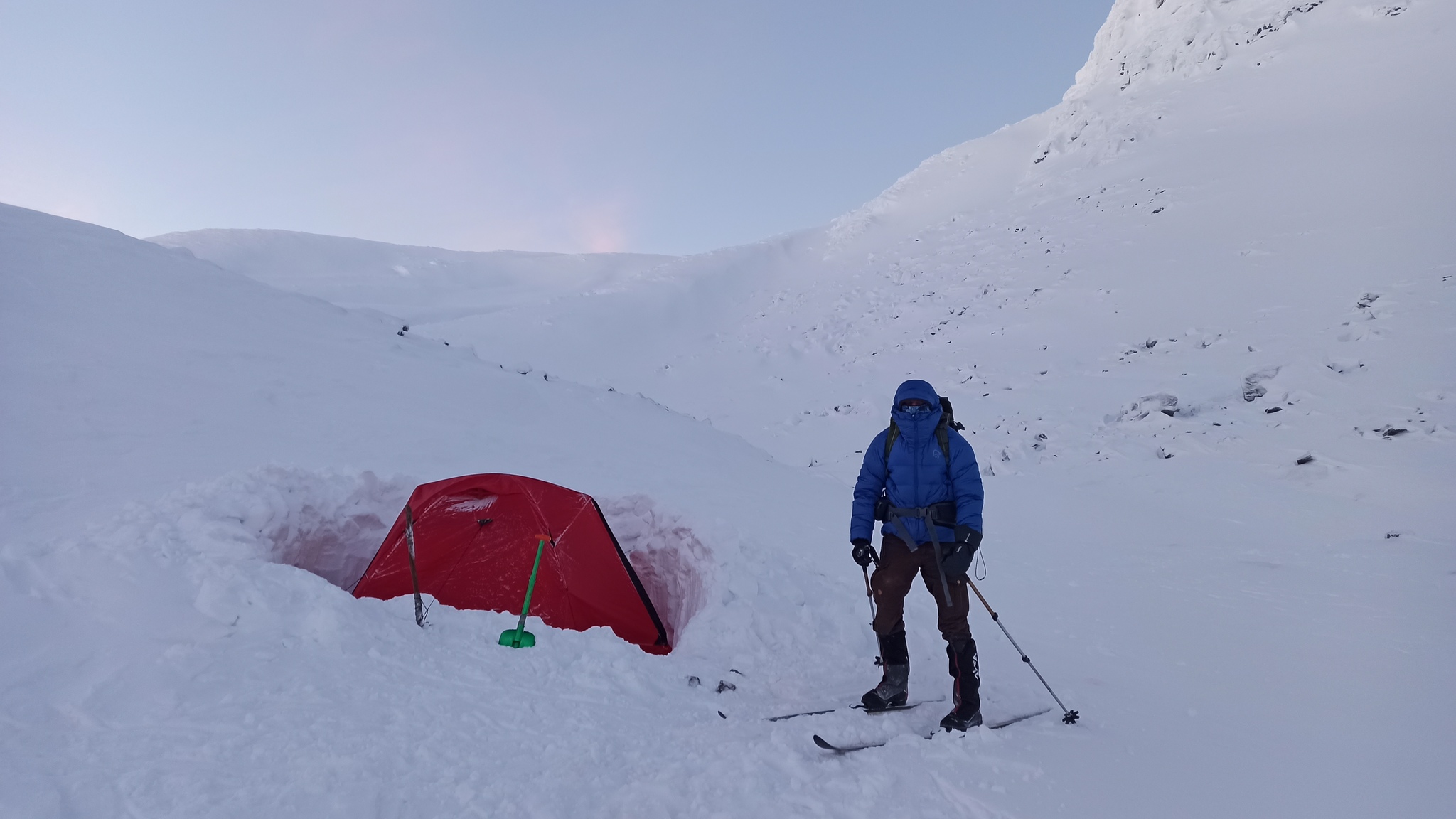 Single winter hike along the Kola Peninsula through the Chivruaysky Pass | January 1-6, 2021 - 101 km - My, Kola Peninsula, Lovozero, Lovozero tundra, The mountains, Hike, Travels, Kirovsk, Tracking, Sport, Video, Longpost