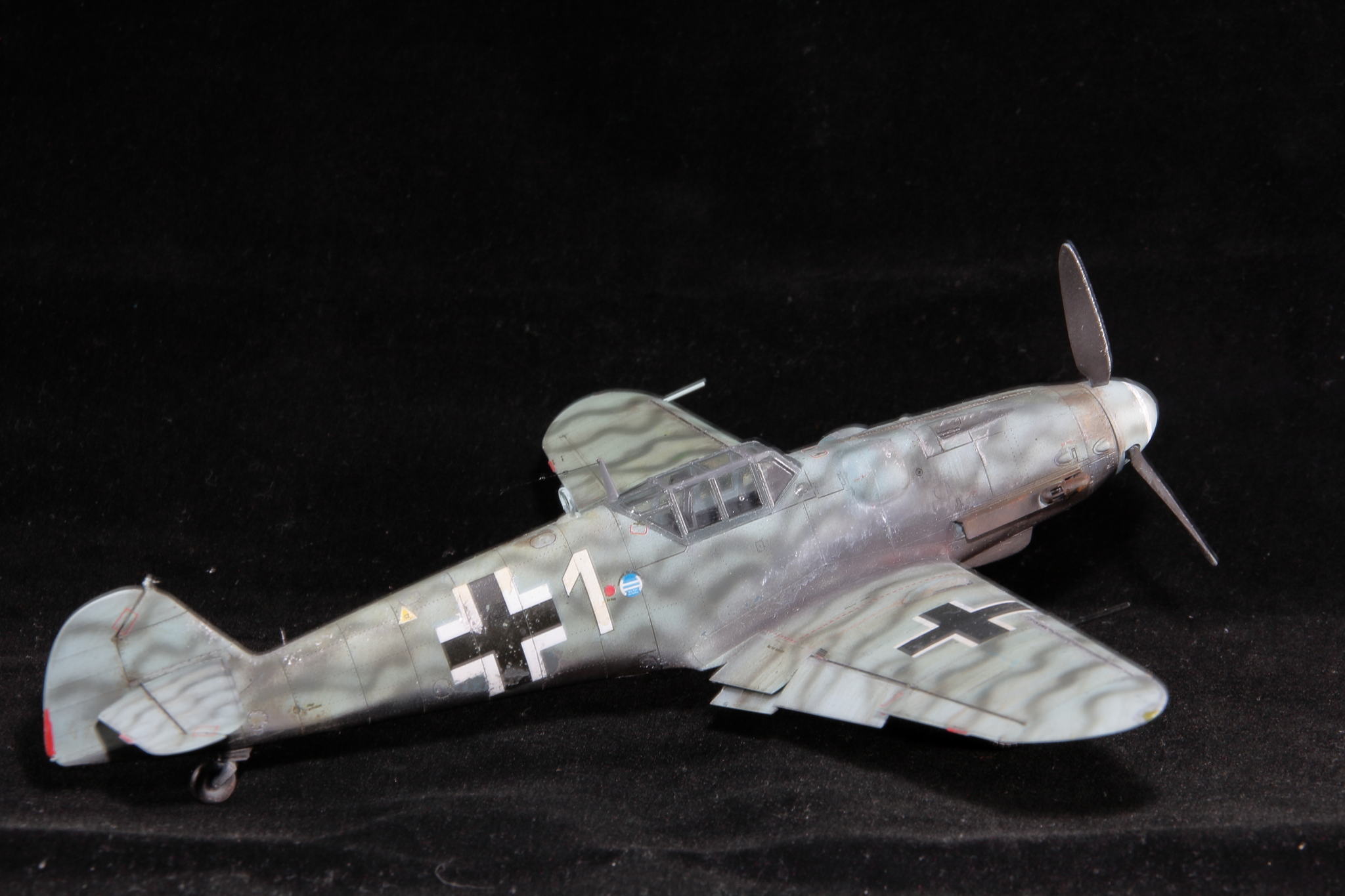 Wild Hogs of the Fire Ring - My, Aviation, The Second World War, Airplane, Stand modeling, Bf109, Messerschmitt, Airbrush, Longpost