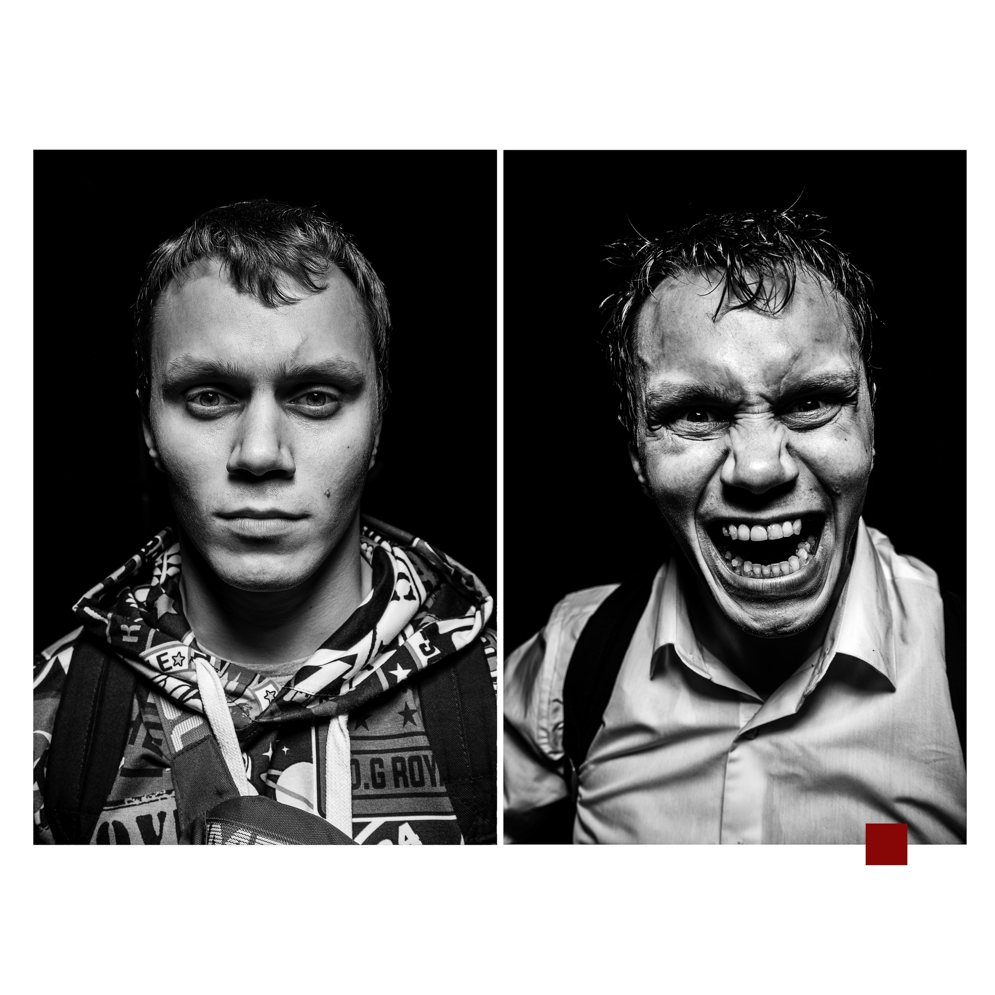 Bare fist fighters BEFORE and AFTER the fight - My, Fight Club (film), The fight, The photo, Black and white, Video, Longpost