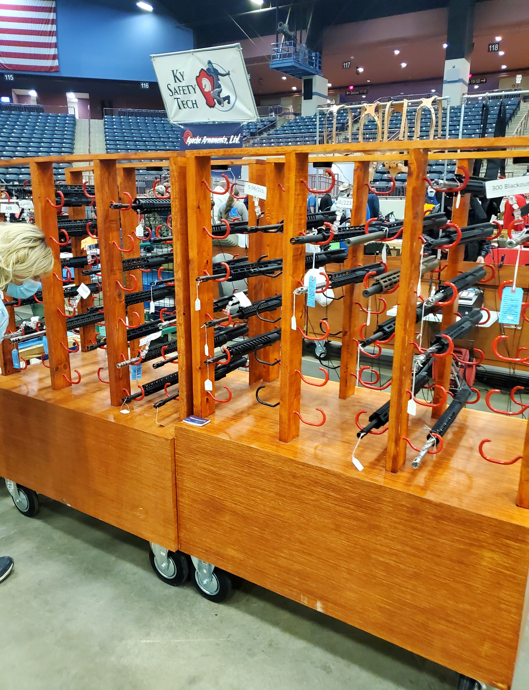 Gun show, gun show in my town, Kentucky - My, Weapon, Steel arms, Firearms, Weapon, Kentucky, Longpost