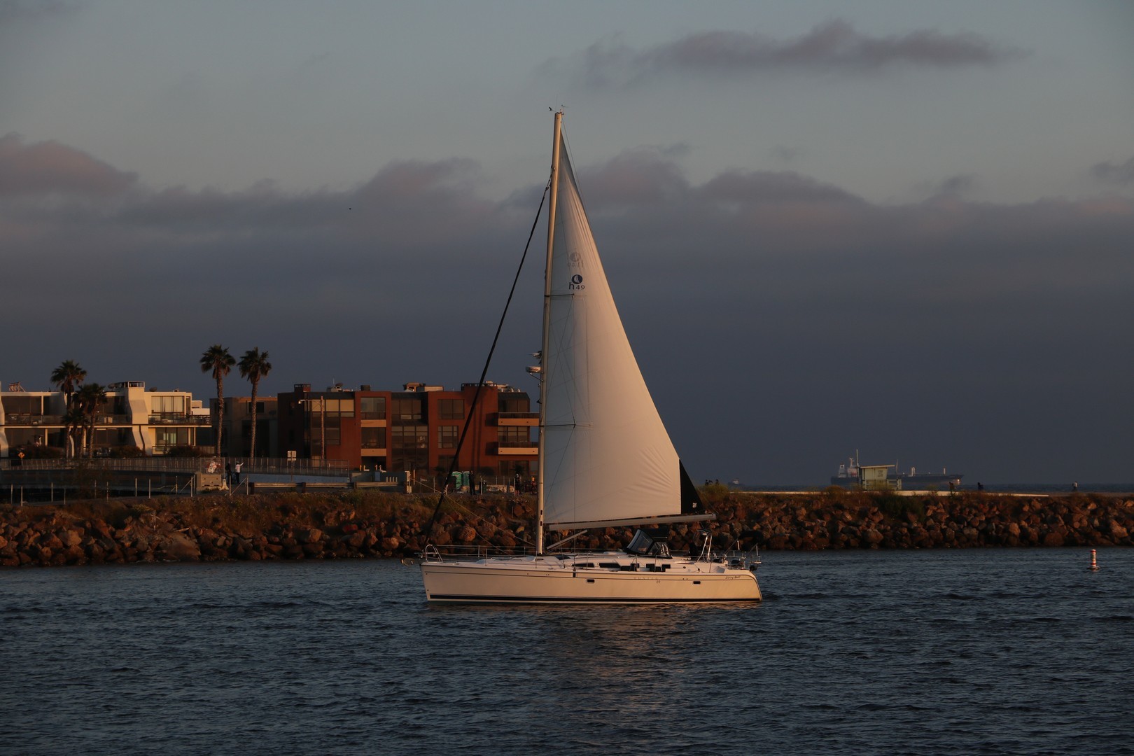 Venice Beach (Beach in Los Angeles) - My, Los Angeles, Beach, Sunset, Pacific Ocean, Longpost