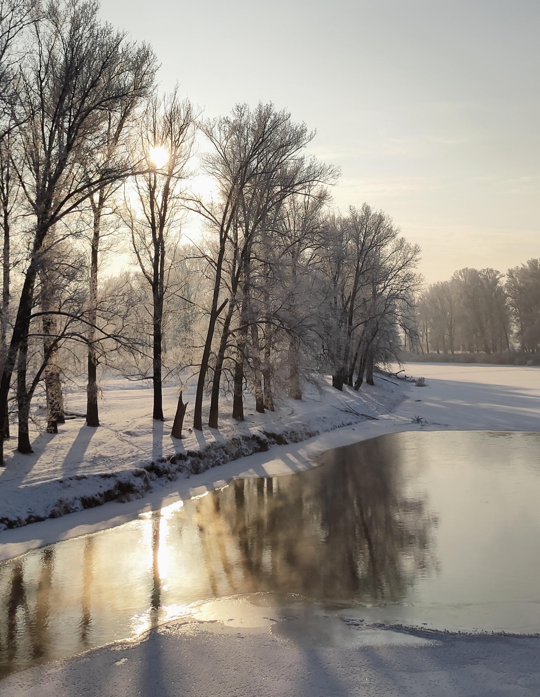 Dema River - Bashkortostan, Dyoma, Winter, Longpost, The photo