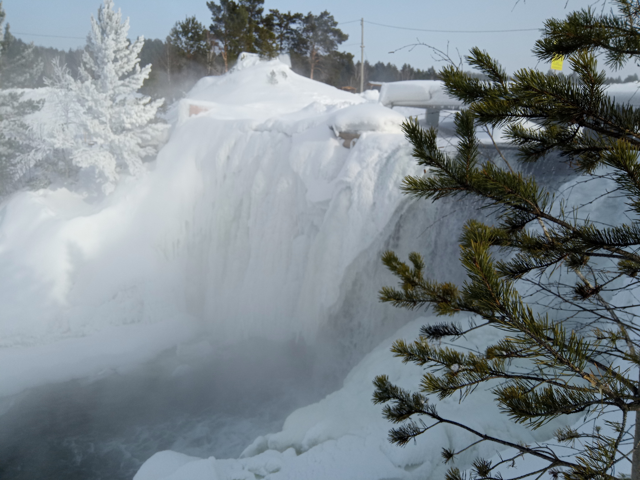 Karpysak waterfall - My, Travels, Novosibirsk region