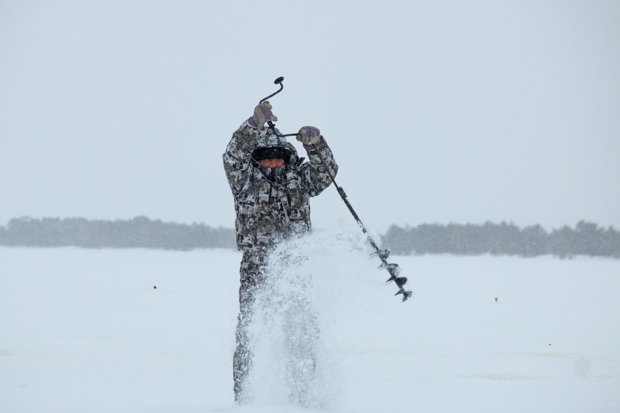 For perches in the swamp - My, Winter fishing, Tobolsk, Perch, All-terrain vehicle, Winter, Text, Real life story, Fishermen, Longpost