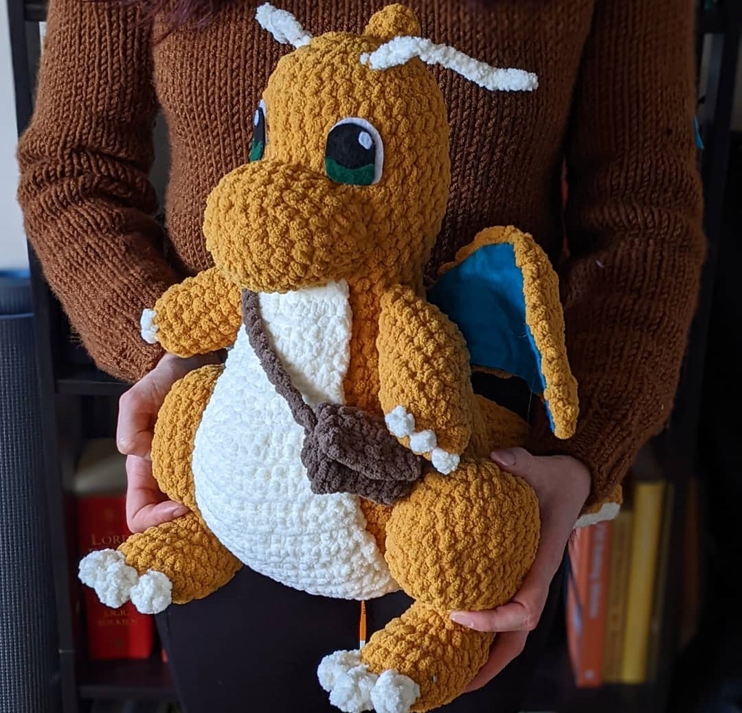 Tied my dragon - With your own hands, Knitting, Ligature, Pullover, Wool, The Dragon, Toys
