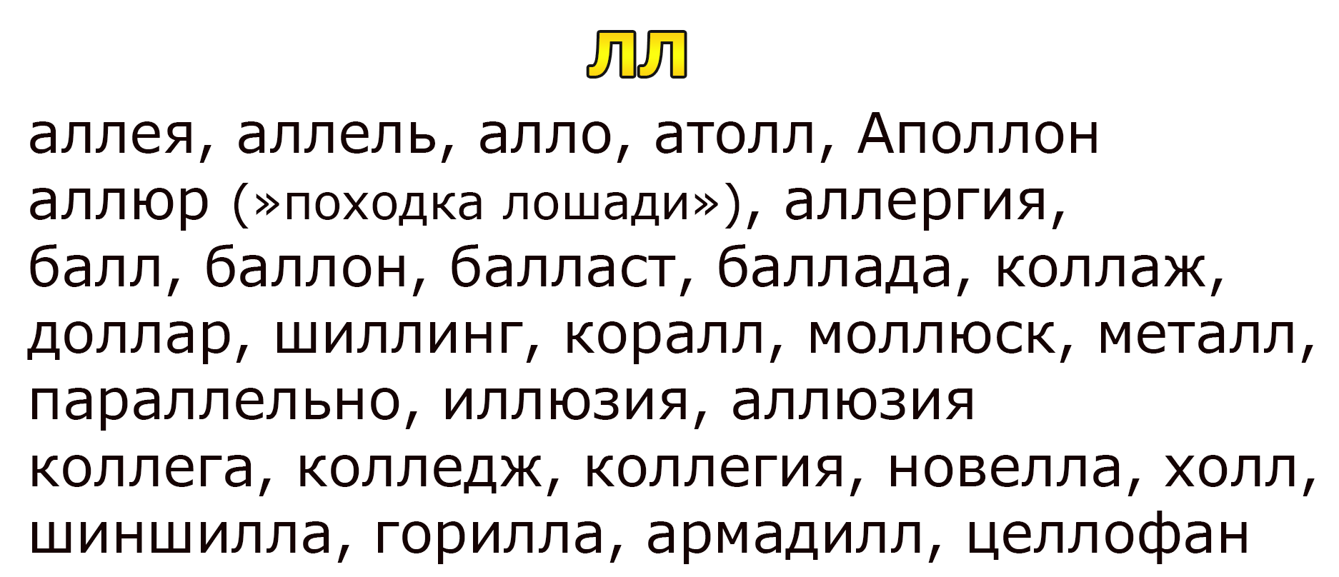 Русский язык и удвоенные согласные. Часть первая | Пикабу