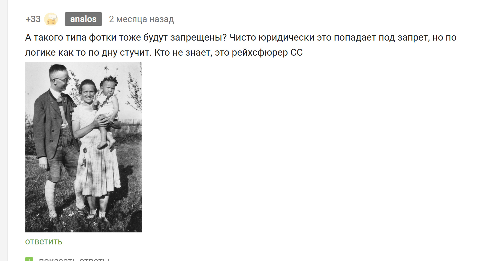 Госдума запретила публиковать изображения нацистских преступников - Нацизм, Вторая мировая война, Госдума, Закон, Дурацкие законы