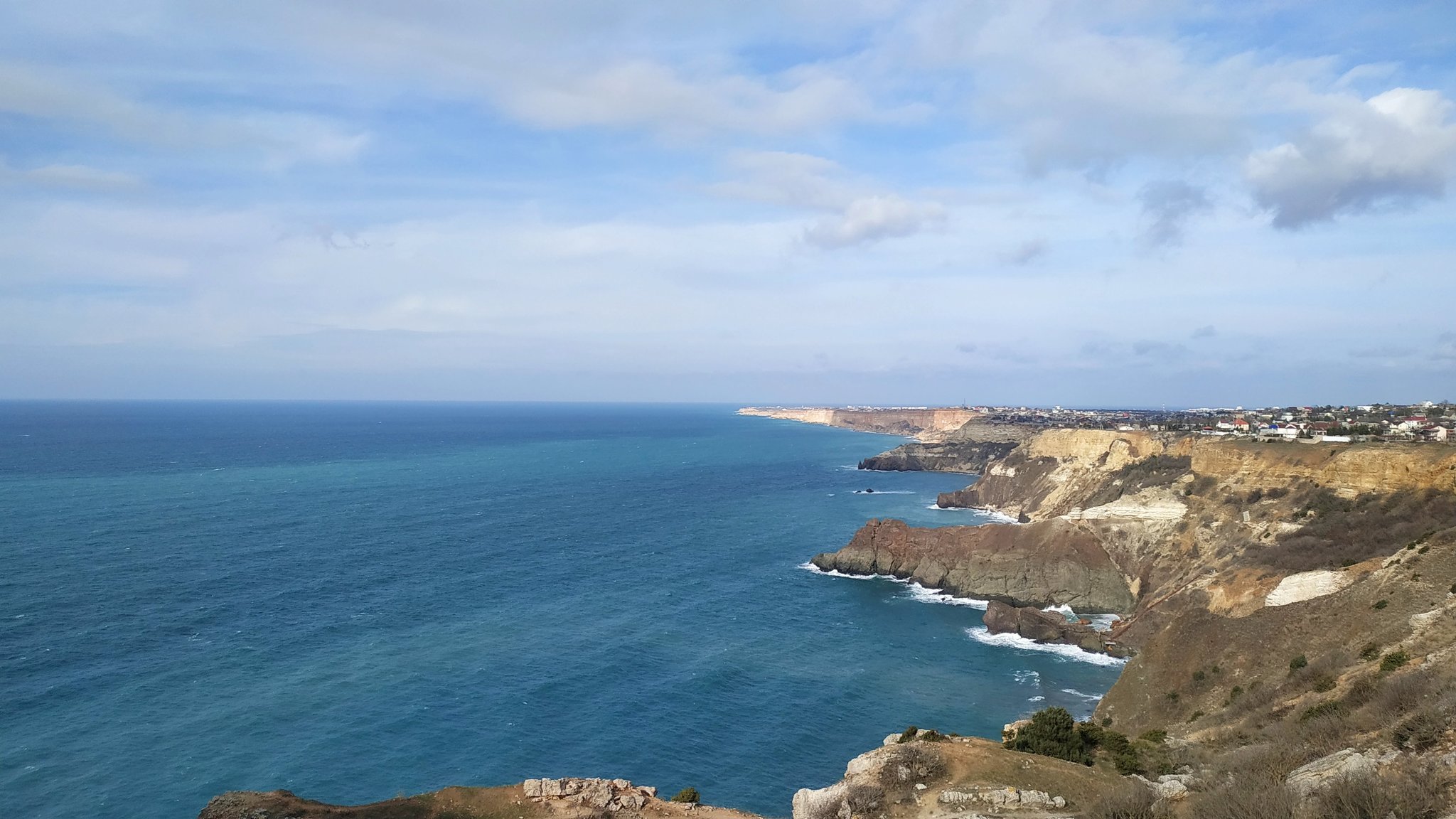 Немного черноморского побережья - Моё, Черное море, Море, Крым, Туризм, Фотография, Длиннопост