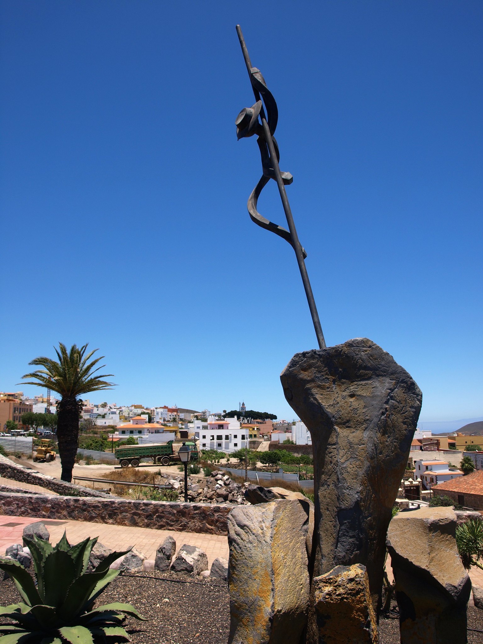 El salto del pastor or shepherd's leap - Pole, Canary Islands, Story, Sport, Video, Longpost