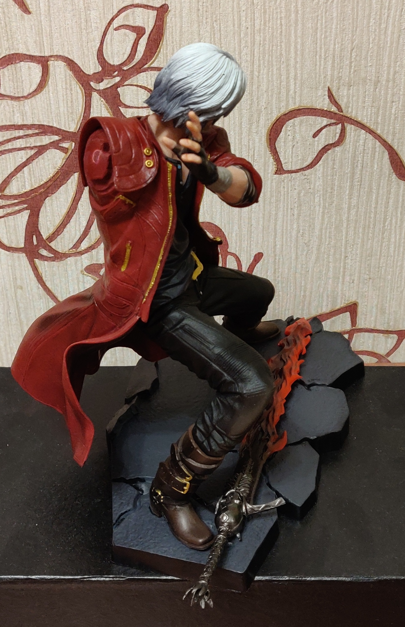 Saving Armless Dante - My, Dante, Needlework with process, Longpost, Devil may cry 5, Polymer clay